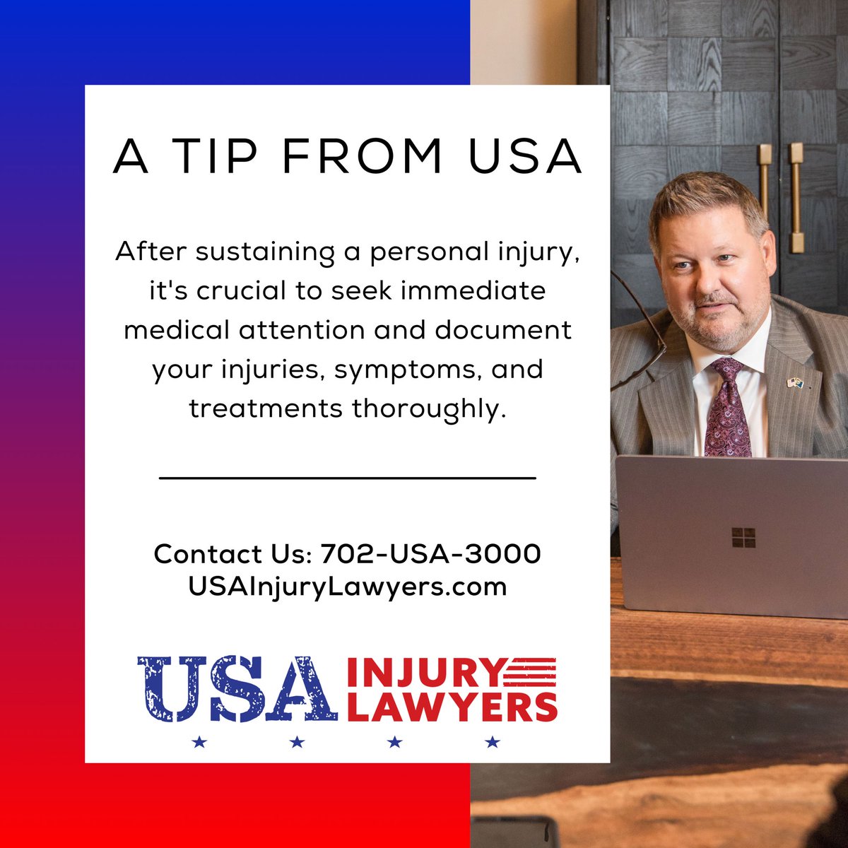 usainjury's tweet photo. Contact USA Injury Lawyers for a free consultation to understand your rights and explore potential legal avenues for seeking compensation. 

#USAInjuryLawyers #LasVegasLawyer https://t.co/DjbiXUQTdu