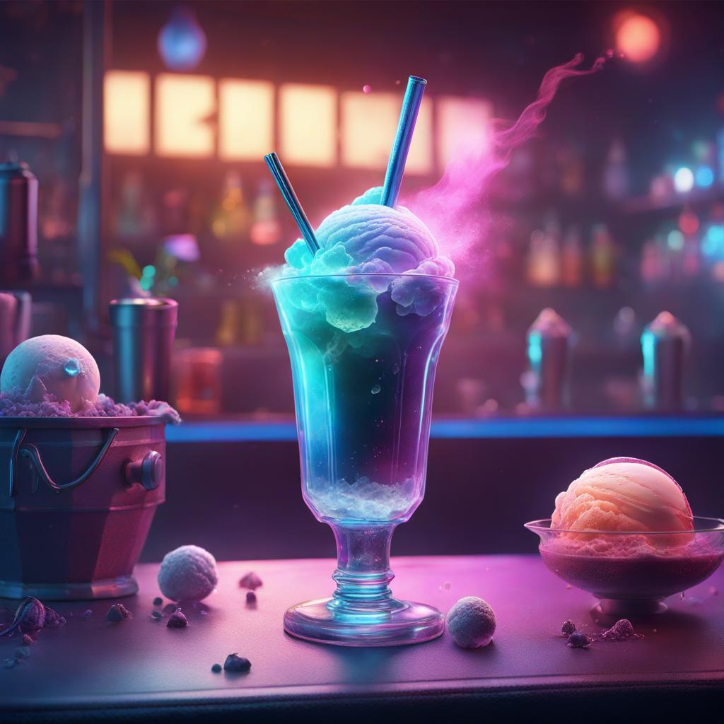 SAMightyMouse's tweet photo. The Mystic-Float. Sure to humans this is an ancient drink known as a malt-float. Made from sugar-water and the milk of the popularly abducted Earth-cow. This mixture is extremely popular among the Oni-Punaab peoples. @StarAtlas
@TheBountyBarSA
#SANeverAlone https://t.co/JvQGZQhVxh