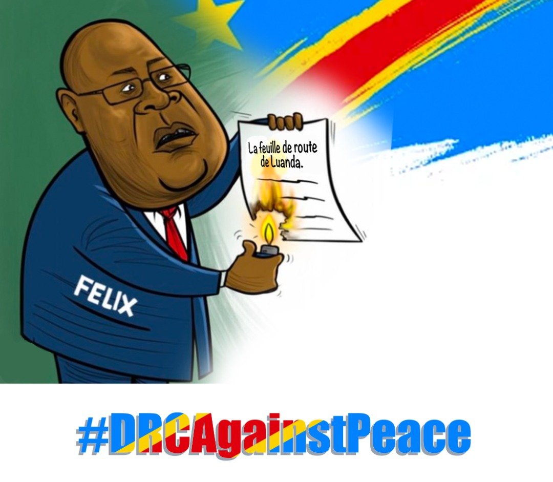 GilbertUWITONZ2's tweet photo. @PatrickMuyaya The World is watching : "Tshisekedi and his regime's attempt to scapegoat Rwanda is a familiar tactic. The world knows the truth, and it won't be swayed by empty 'White Papers.'
- Divorce with #FDRL, and stop promoting the #Divisionism within your Citizens
#BilanDeTshisekedi" https://t.co/P95U6gvBXp