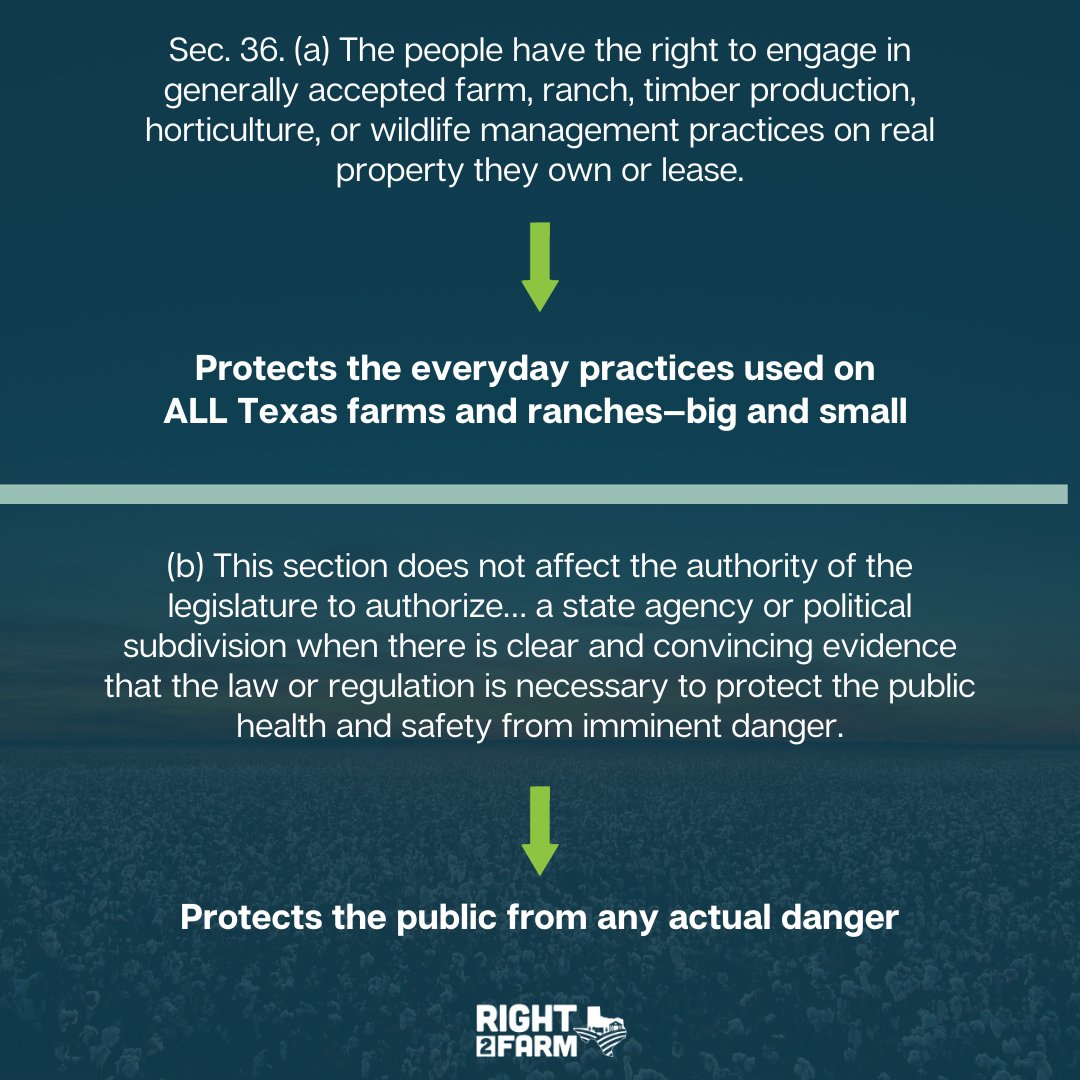 Right2Farm Texas tweet media