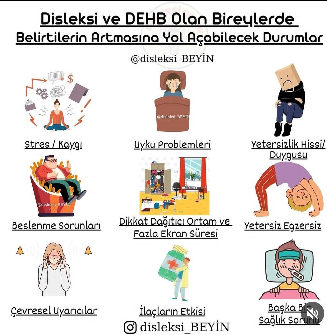 Biraz da kendi gerçeklerime döneyim. Görmezden gelerek çözülemeyecek sorunlar için, #farkındalık önemli.
#disleksi #öğrenmegüçlüğü #dehb #adhd #yetişkindehb #dikkateksikliği #hiperaktivite