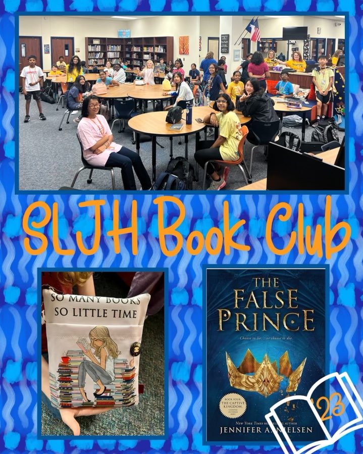 SLJH Library tweet media