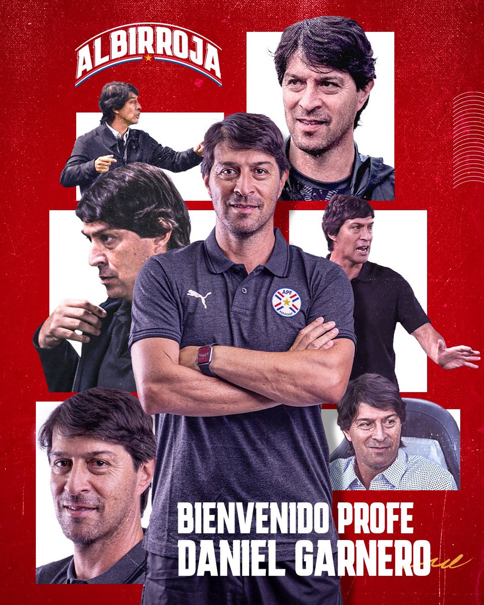 OFICIAL ✅

𝘿𝙖𝙣𝙞𝙚𝙡 𝙂𝙖𝙧𝙣𝙚𝙧𝙤 es el nuevo entrenador de la #Albirroja ⚪🔴

Bienvenido, profe. ¡Que sea con todo el éxito para vos y la Selección Paraguaya!

#VamosParaguay 🇵🇾