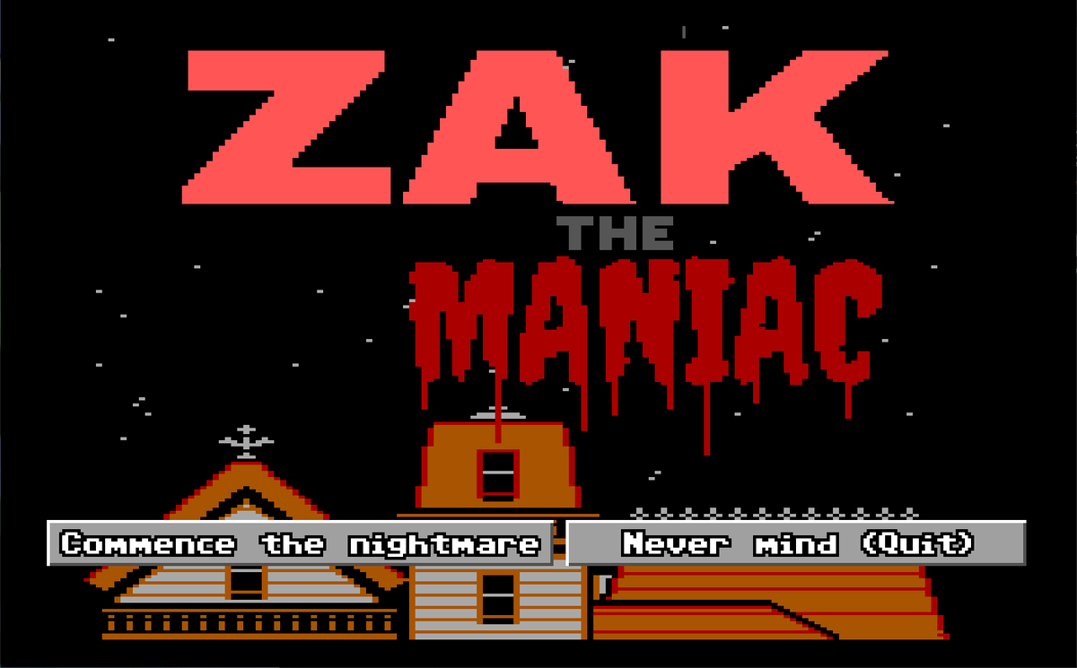 N30V3N0M's tweet photo. Playing Zak the Maniac, a game by Error 47. Tune in tonight at 8PM EST over @ https://t.co/fHKPaeg6Lk ! #ZakMcKracken #Error47 #pointandclick #adventure #Twitch https://t.co/lGsjJdOGS3