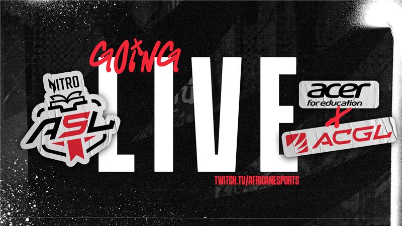 🔴AND WE'RE LIVE!!!

We have the final split for our Nitro #ASL CSGO league, make sure you pop in and catch all the action!!🤩

🎙️ <a href="/DaddyCOolZA/">Daddy_COol</a> | <a href="/hardrock789/">Jonathan Leibbrandt</a> 
📺 Watch here➡️twitch.tv/africanesports

Powered by: <a href="/AcerAfrica/">Acer Africa</a> <a href="/AcerEducation/">Acer Education</a>