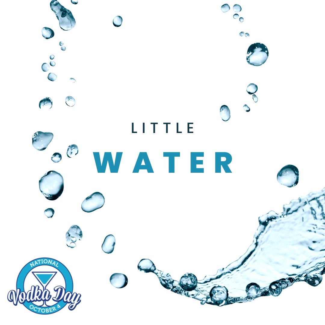 Did you know, Vodka, meaning ‘little water’, is made with water and distilled grains or potatoes. Nowadays, many brands are adding flavourings like fruits and sugar to give it a unique twist. #Vodka #LittleWater #DistilledGrains #FruitFlavours