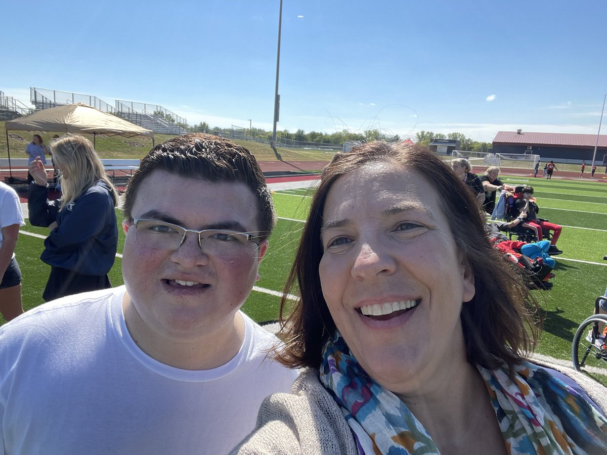 Today was an amazing Choose to Include field day! I have known these 2 amazing young people since they were each babies … loved seeing them enjoy Choose to Include. An amazing day planned by <a href="/MathesStaci/">Dr. Staci Mathes</a> and her team on behalf of all students! Hooray for choosing to include!