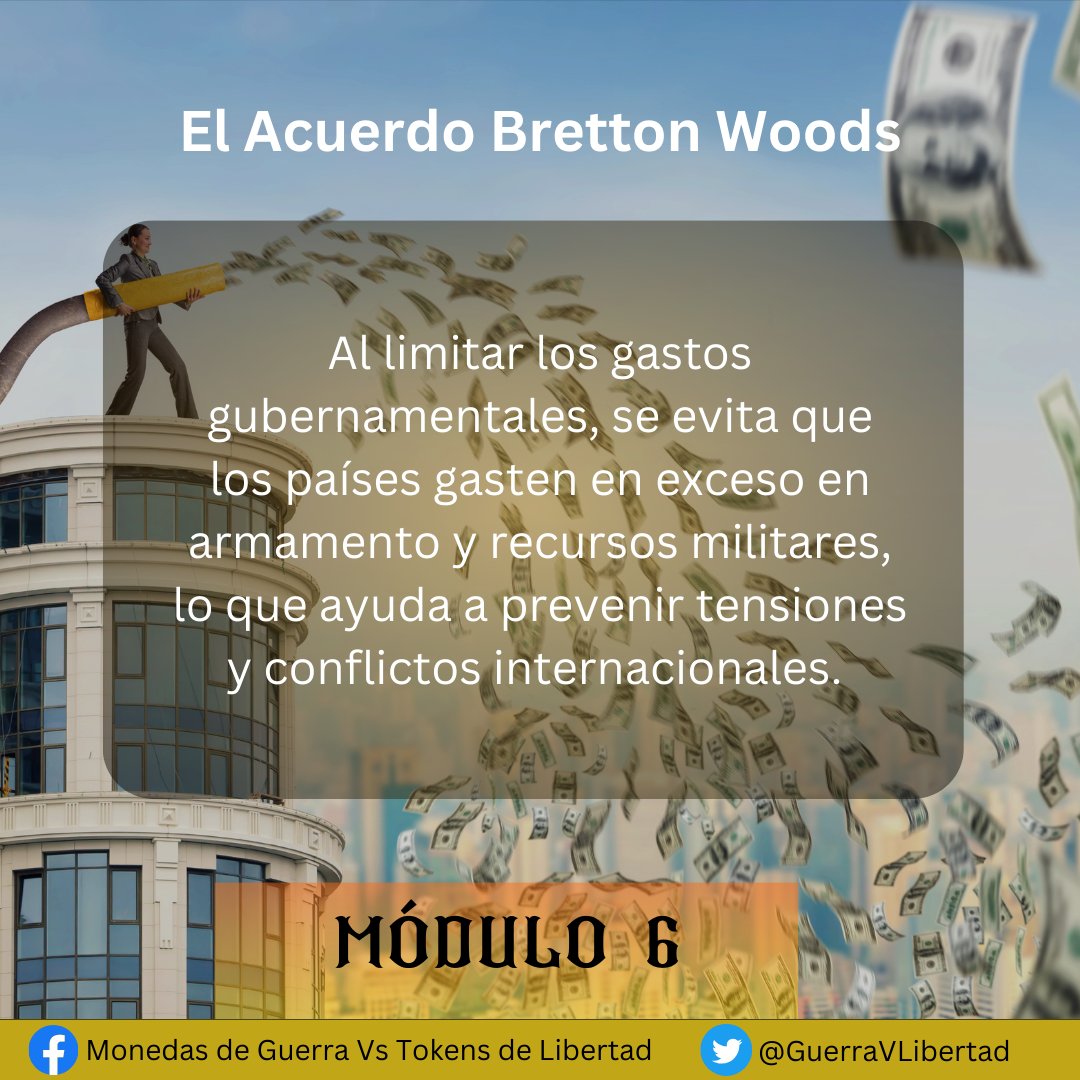 GuerraVLibertad's tweet photo. Al limitar los gastos gubernamentales, se evita que los países gasten en exceso en armamento y recursos militares, lo que ayuda a prevenir tensiones y conflictos internacionales.
#OREGIN #Book #OGITokens #nftcommunity #nft #tokens #cripto #crypto https://t.co/8qAvqeqL49