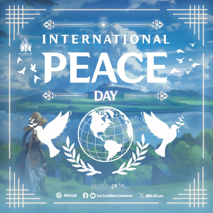 DLSLLes's tweet photo. International Day of Peace, let us come together to celebrate the hope and possibility of a world without violence and conflict.
  
#InternationalDayOfPeace   
#September21  
#ChoosePeace
 #SpreadLove https://t.co/wrTa5SOP0R