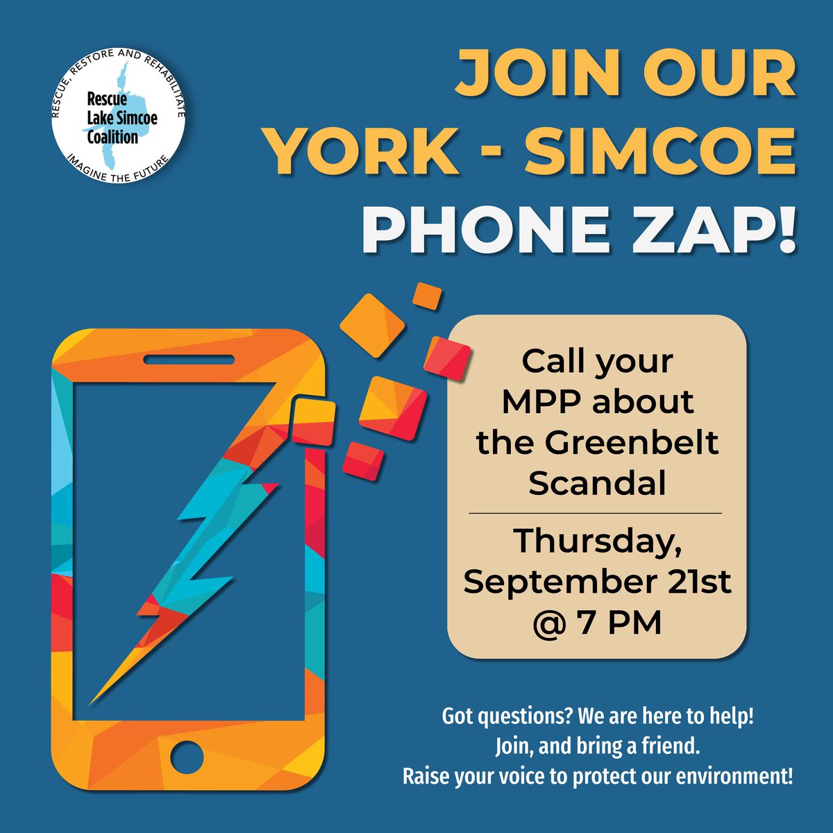 Join us tomorrow!

Raise your voice about the Greenbelt scandal.