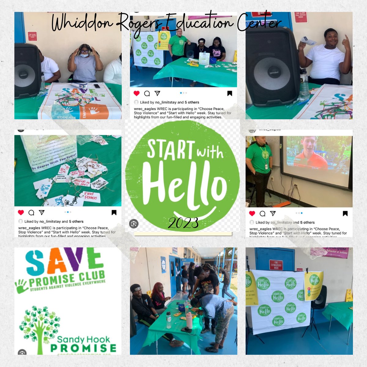 HarryL04134334's tweet photo. START WITH HELLO at Whiddon Rogers Education Center 2023!@BcpsSave @sandyhook @ehs_savepromise https://t.co/dZgQBjZLRd