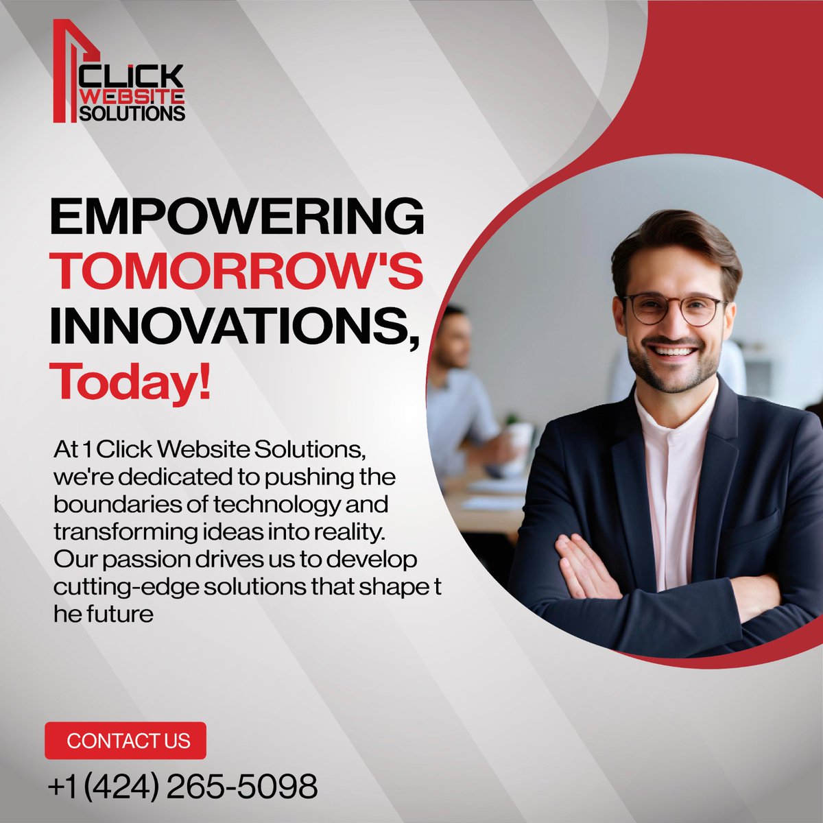 website_click's tweet photo. Join the Tech Revolution!
Ready to revolutionize your business? Let's collaborate and make innovation happen.
#1clickwebsitesolutions #needwebsite #UnleashYourEdgeFiesta https://t.co/7rQFxvS1aY