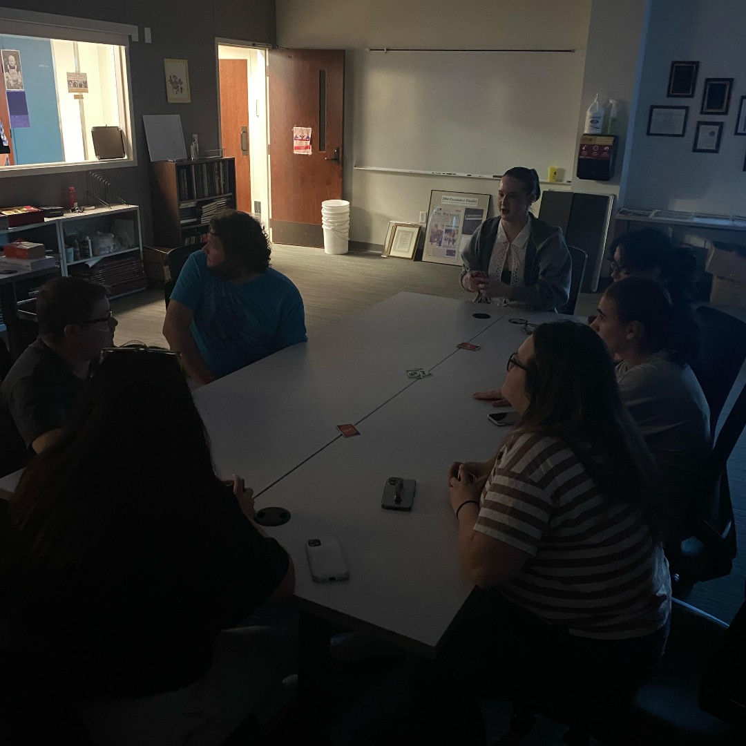 WichitanOnline's tweet photo. We enjoyed hanging out with all of you at our pizza and movie night on Monday! Thank you to all who stopped by, and we can't wait to see you at future events

#msutexas #stanggang #thewichitan #studentmedia https://t.co/wKWiJFojO9