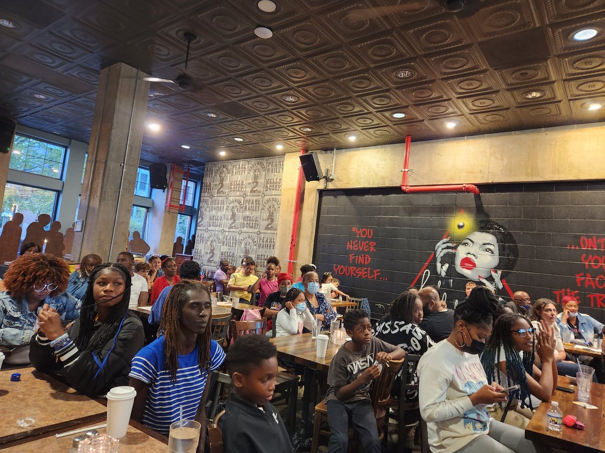 Great turnout for the <a href="/specialolyDC/">Special Olympics DC</a> event tonight at the <a href="/busboysandpoets/">Busboys and Poets</a> on 625 Monroe St NE! ❤️ 
➡️ If you want more info, go to: specialolympicsdc.org