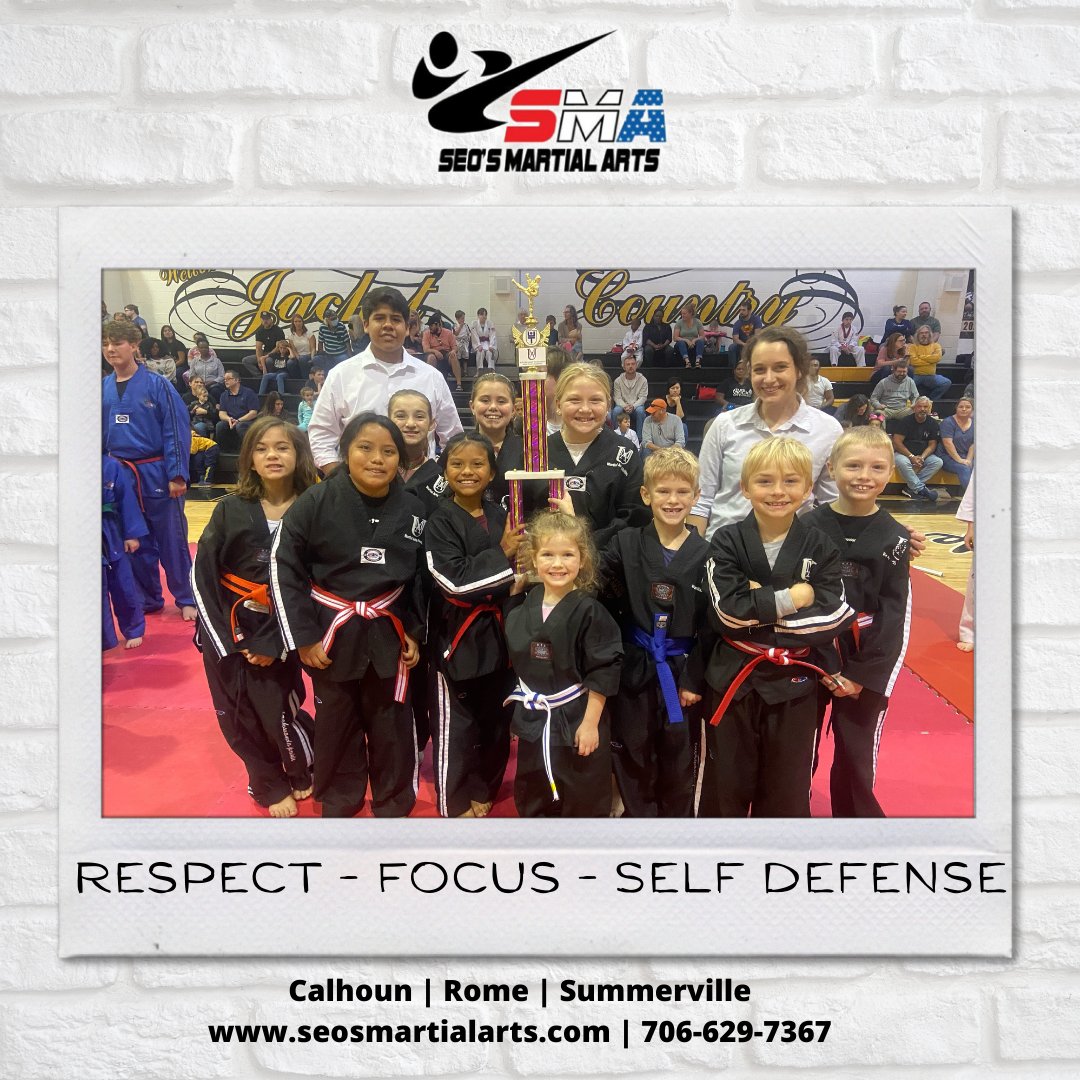 seosmartialarts's tweet image. Did you know that Taekwondo can help your child stay motivated and focused on their academic goals? This fall, give them the tools they need to excel in school and in life. #FallMotivation #AcademicExcellence #romega #calhounga #summervillega
seosmartialarts.com
706-629-7367