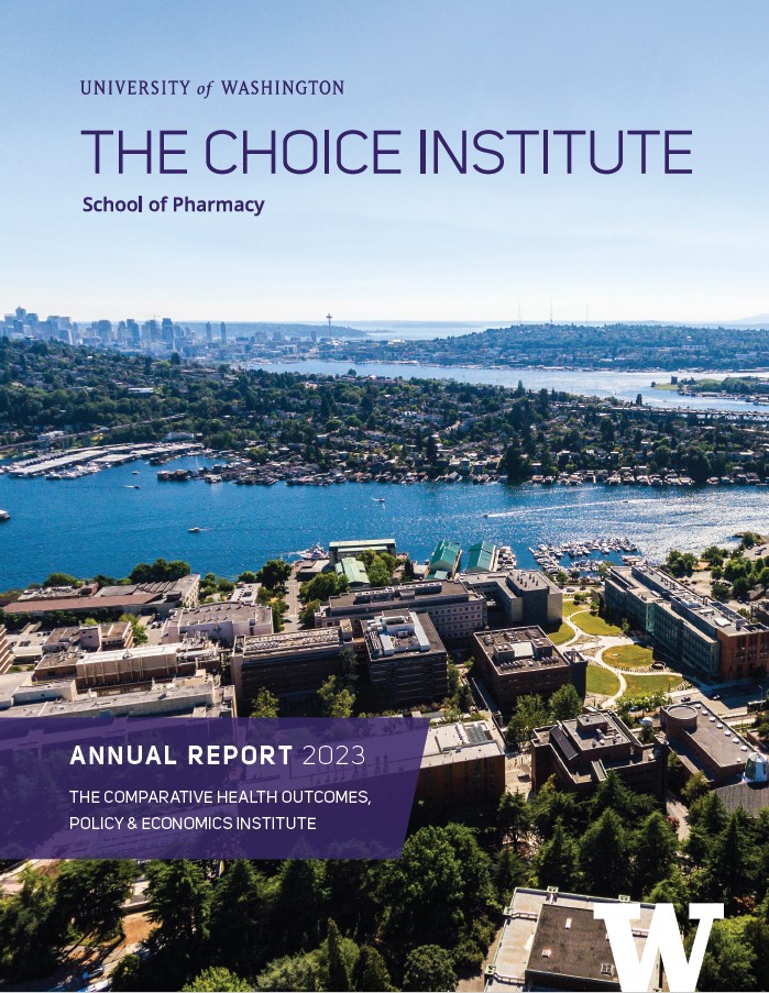 The CHOICE Institute 2023 Annual Report is now available! So proud to share the achievements and successes of our faculty, staff, students, and alumni in this past year. Read it here: sop.washington.edu/wp-content/upl…  #UWCHOICE <a href="/UW_Pharmacy/">UW School of Pharmacy</a> <a href="/Basucally/">Anirban Basu</a>