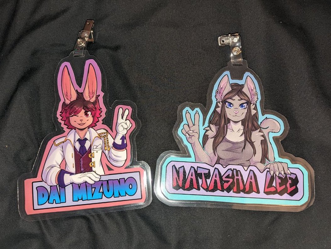 ParalleltheBat's tweet image. Badge time!! &amp;gt;w&amp;lt;  for @Daikyii &amp;amp; @Miothres