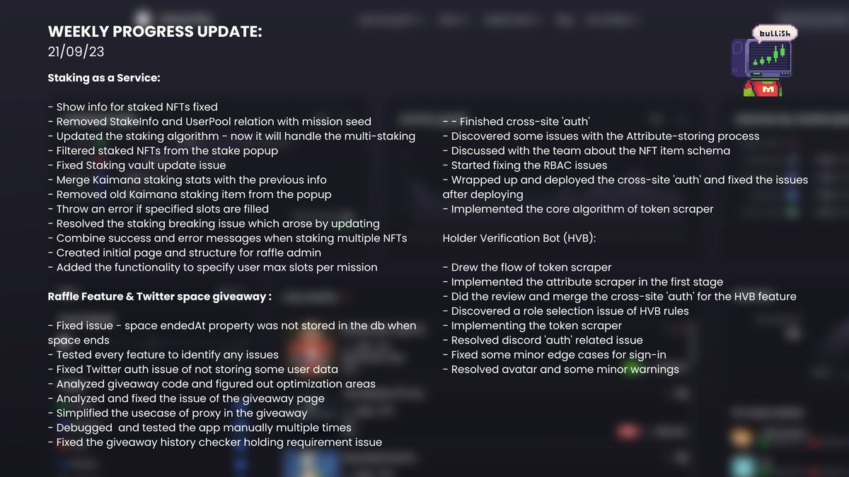 Moon.ly โ NFT Tools (@moonlynft) on Twitter photo Weekly Update: 
21st September, 2023. Weekly Update: 
21st September, 2023.