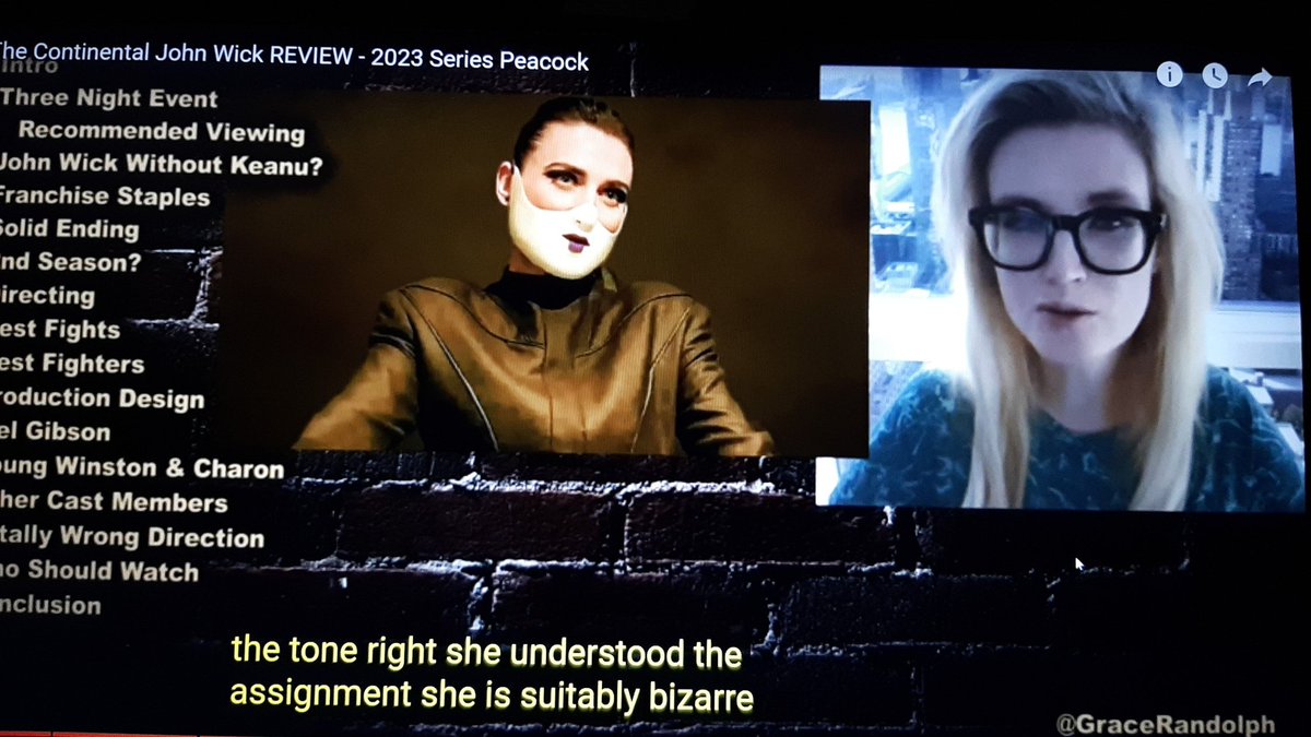 verohaa85's tweet image. #KatieMcGrath #sheunderstoodtheassignment 
#TheContinental