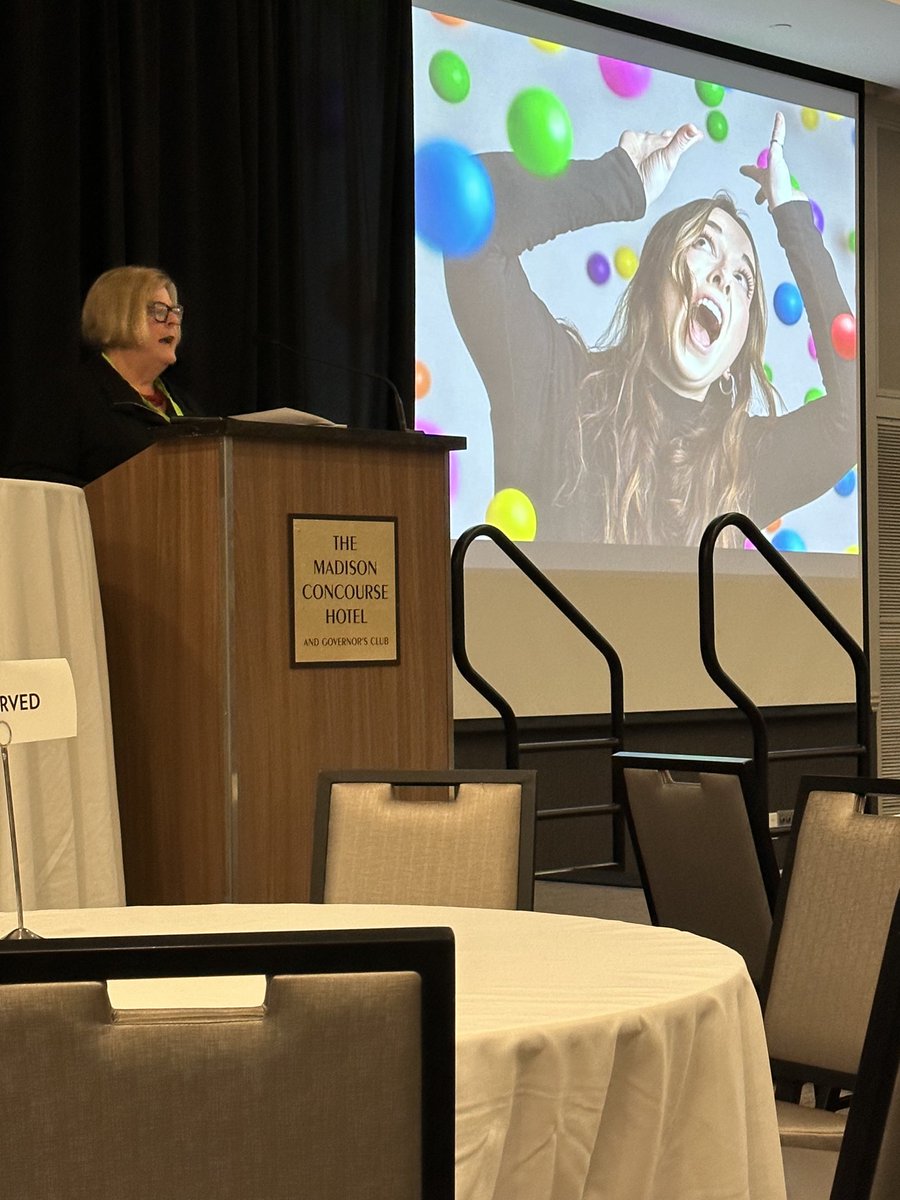 So grateful to JoAnn Sternke for taking us back to our “why” and how to show gratitude &amp; compassion. True leaders influence others through intentional practices!@WASDA