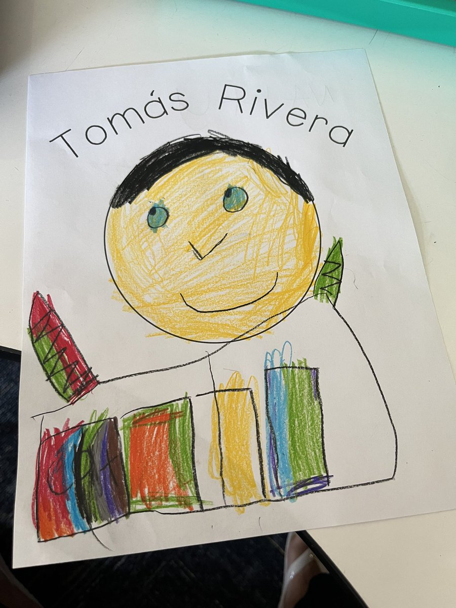 MeredithFreida's tweet image. Amazing portraits were created today of our main character Tomas! Families, check parentsquare for more pictures and information!