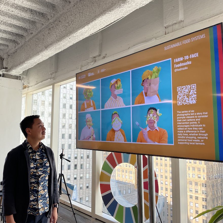 I got to spend the day at the 🇺🇳 UN 🇺🇳 @SDGaction and @CodeGreen_nft exhibit in the Chrysler East building! 

#SDGLive #GlobalGoals #UNGA #Act4SDGs