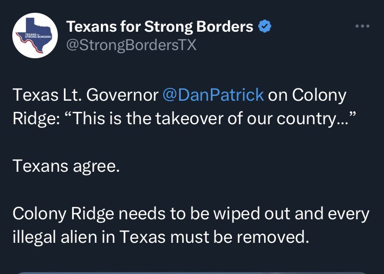 ReichlinMelnick's tweet image. This is genocidal language.