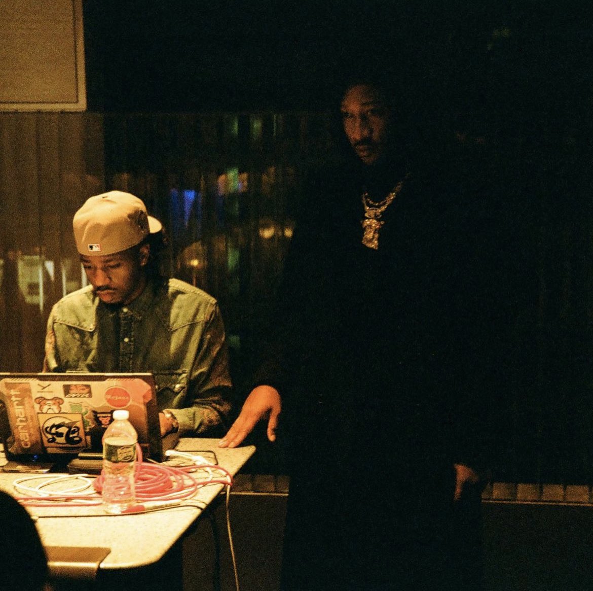 Look at Future man, lurking in the shadows, dressed in all black, you just know he’s cooking up some of the most evil music ever recorded. I NEED IT.