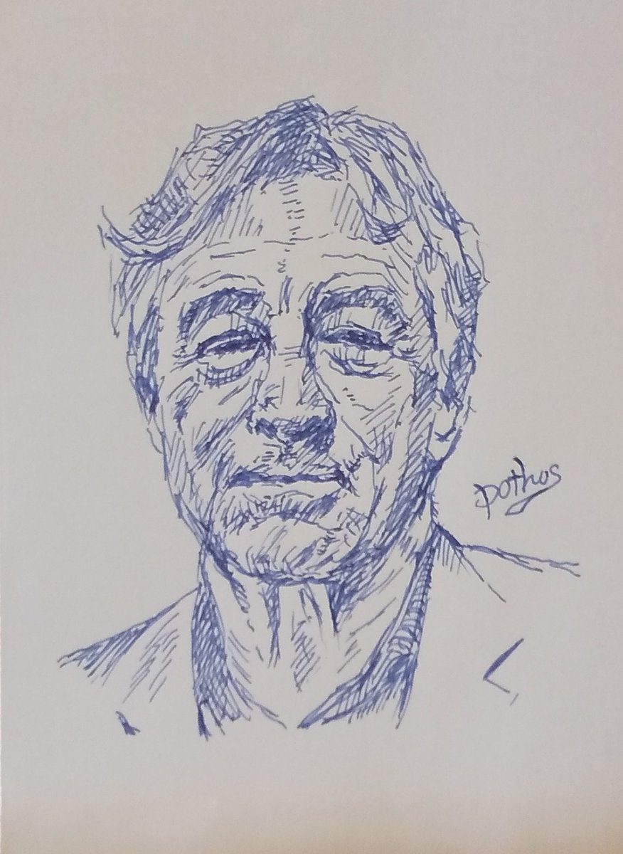 verdure21's tweet image. 😍 #ロバートデニーロ さん
      #万年筆画