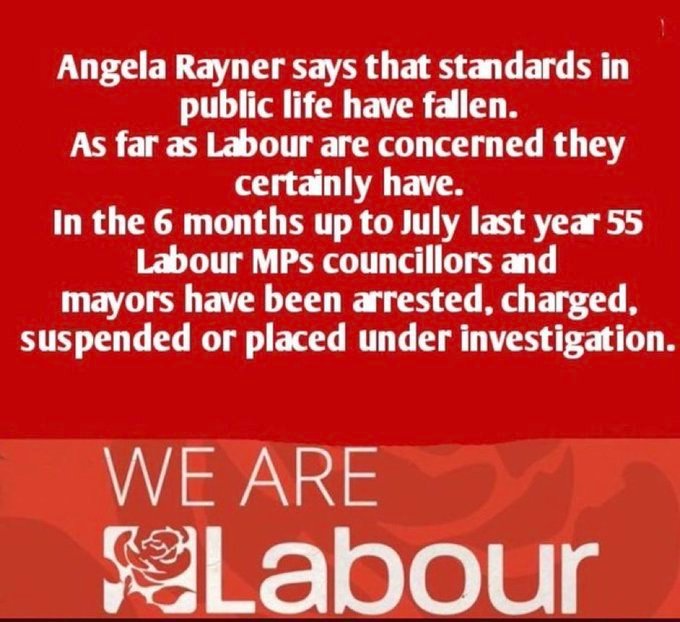 Oliver1354820's tweet photo. @PolitlcsUK Expected from a criminal organisation 
What normal person votes for criminals 
I'll vote @reformparty_uk thank you
It's time for change https://t.co/TlMXBTAuXk