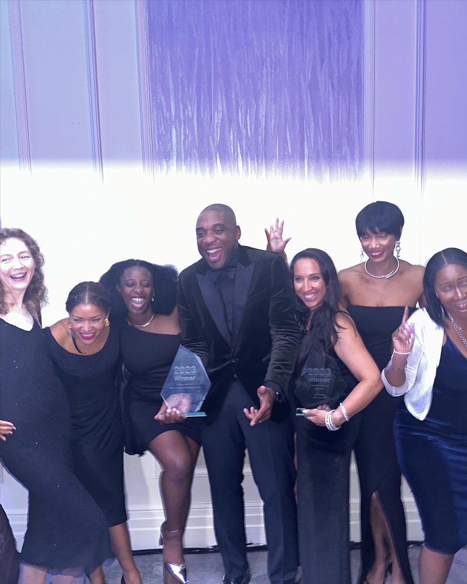 benlindsayOBE's tweet photo. Tonight was a madness. @powerthefightuk won charity of the year for the charity times awards and I’m apparently social media leader of the year. Man feels like Ancelotti in 2010 winning the double. We give thanks 🙏🏾 https://t.co/vfsaQYXOX7