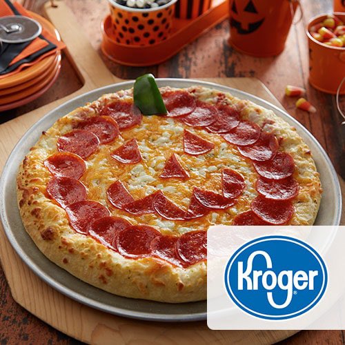 Pepperoni JACK O’ LANTERN Pizza via Kroger
#PepperoniPizzaDay 
#GhastlyGastronomy

kroger.com/r/jack-o--lant…