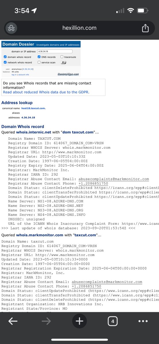 HnLexit's tweet image. Standing in line at Whole Foods Honolulu flagship store on Queen St. and...connect to the (unsecure) Wi-Fi? Egress is associated with Block Corp. better known as H&amp;amp;R Block AKA Taxcut @WholeFoods &amp;amp; @HRBlock r frnds? w0t...?  Honey AP? But why? hexillion.com/co/DomainDossi…