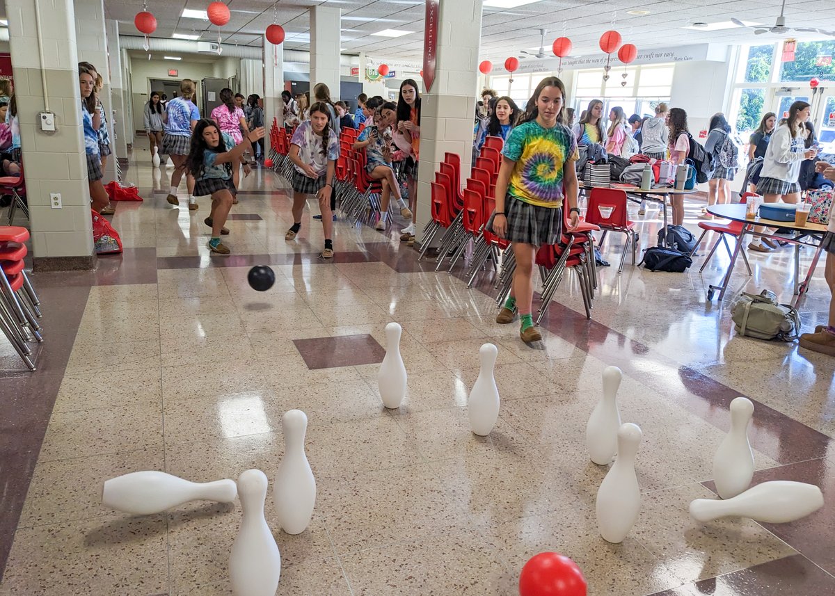 Mini Spirit Week DAY 1 &amp; 2 RECAP!! Day One had a Holiday dress up theme and a TP Mummy Wrap Contest. The winners were the Juniors! Day Two had a Tie Dye dress up theme and bowling competition. The winners were the Juniors once again! Check back tomorrow for a recap of Day 3 &amp; 4!