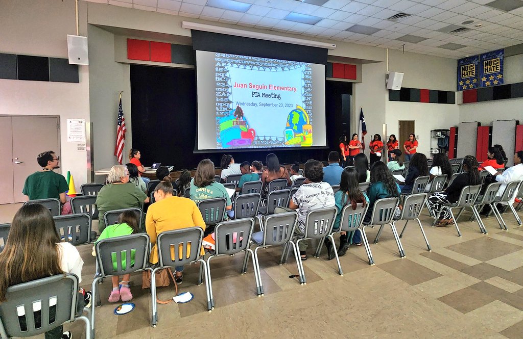 JSES_Stallions's tweet photo. Tonight was the first #PTA meeting of the school year!  Thank you so much to our amazing #SeguinStallionsPTA board members for all they do for our school! ♥️ https://t.co/l9BNDi3oSQ