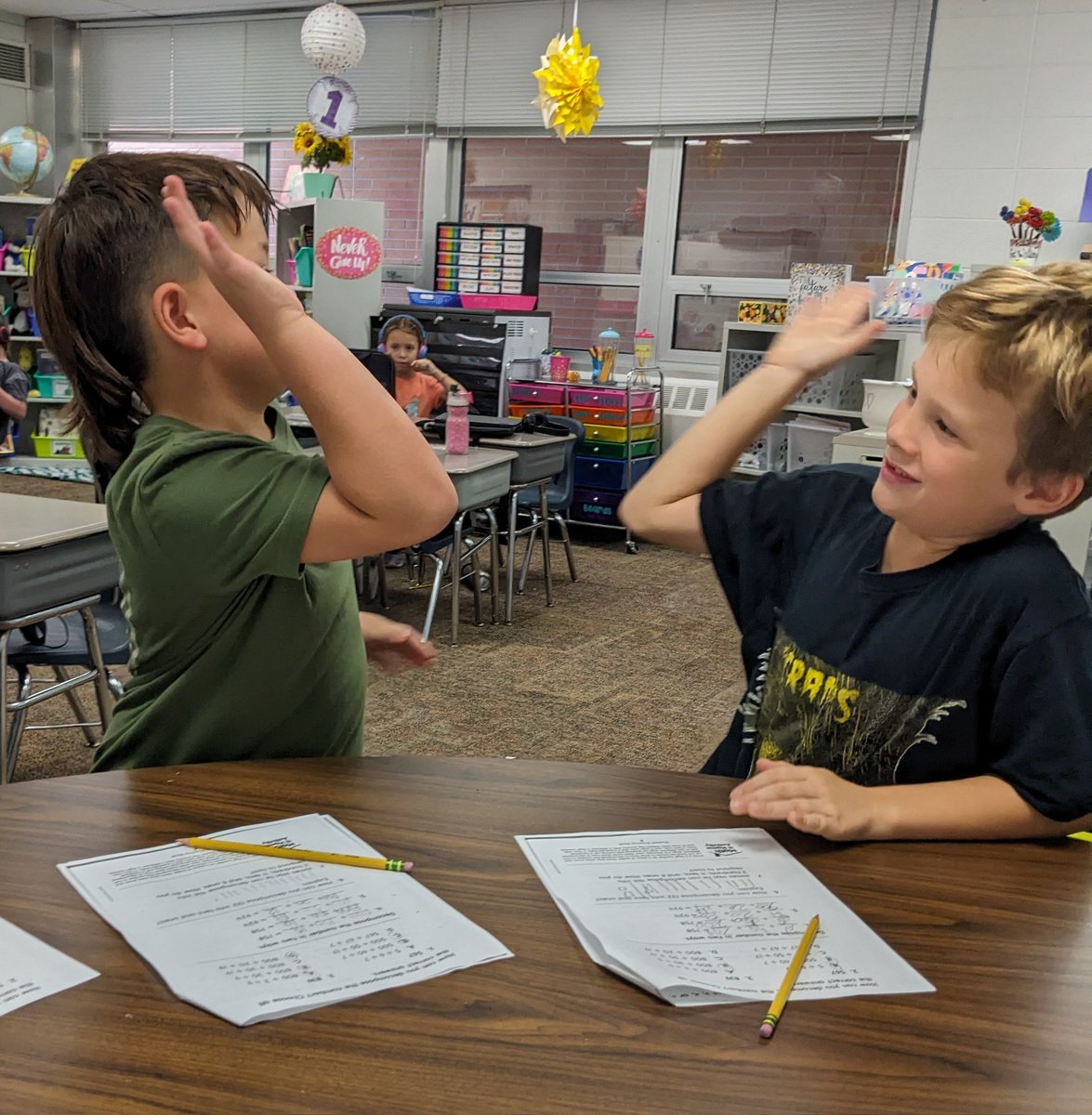 mrswillingham's tweet photo. I have scientists AND mathematicians in my class! How did I get so lucky? @VV_Voyagers https://t.co/oWRUMtXndu