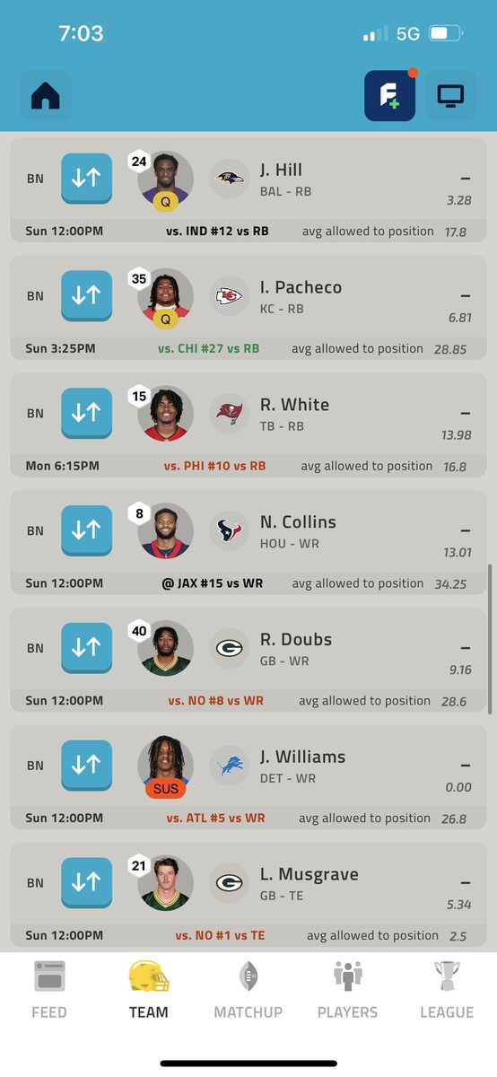 TannerRebhan's tweet photo. @NFLFantasy 10 man league https://t.co/ANBRMb9dyg