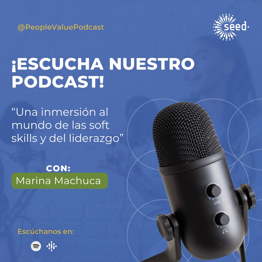 SEED_RH's tweet photo. Descubre soft skills y liderazgo con Marina Machuca de Soline en este #HRPodcast 🎙️. Aprende tendencias y consejos para desarrollar estas habilidades. ¡Únete al diálogo! Escucha en Spotify y Google Podcasts. 🚀 #SoftSkills #Liderazgo https://t.co/TM6apOzJwz https://t.co/lzvmR6G2Br