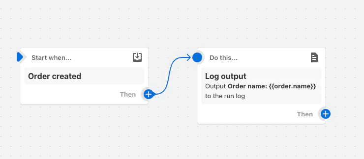 tsun_ec's tweet photo. おはようございます☀
Shopify flowにLog outputアクションが新たに追加されたみたいです👏

#Shopify #ShopifyFlow

Shopify Flow - New Log output action｜Shopify changelog
https://t.co/7oHAA8KQKv

弊社の本番環境および開発環境でもflowアプリを確認しましたが、まだ見当たらないので随時追加されるのでしょうか？🤔