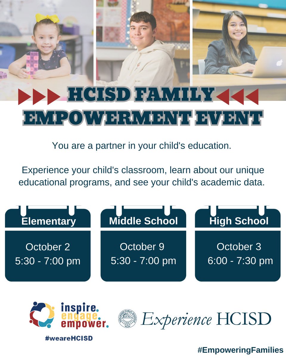 HCISD tweet media