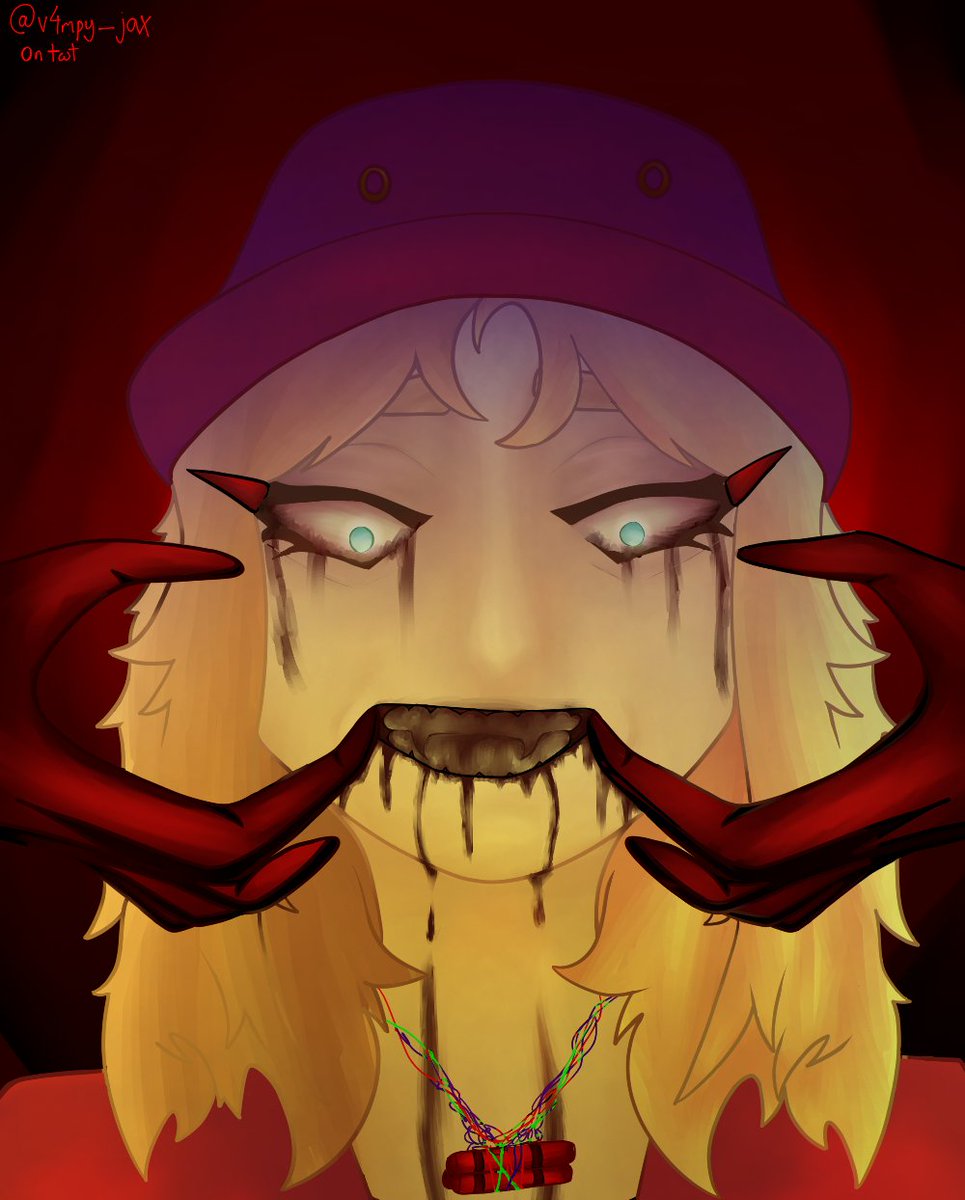 v4mpy_jax's tweet photo. MILD BLOOD WARNING - !!
-
!! AJAX 700 FOLLOWER DTIYS :3 !!
-
#v4mpyjaxdtiys
-
"Niki can live with bleeding, a bloody smile and laughter in her eyes because she is not theirs even if she is to die to prove it."
-
#generationlossfanart #genloss #genlossfanart #nikifanart #showfall https://t.co/CEtI6x89ZP