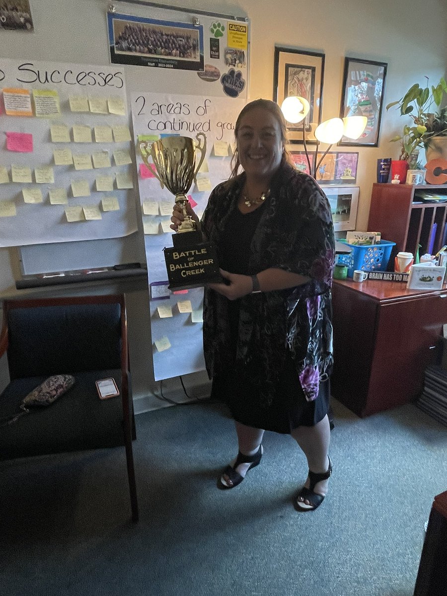 FCPSAchievement's tweet photo. Ended my day w/@TuES_Pack can I just say WOW!  Staff is stacked w/talented educators who reflect students they serve!  Loved hearing from specialists about new HQIM.  Leaders building educators for our future.  Great staff stories.  #Iaminspired And of course there is the battle! https://t.co/IyOzIjjIFy