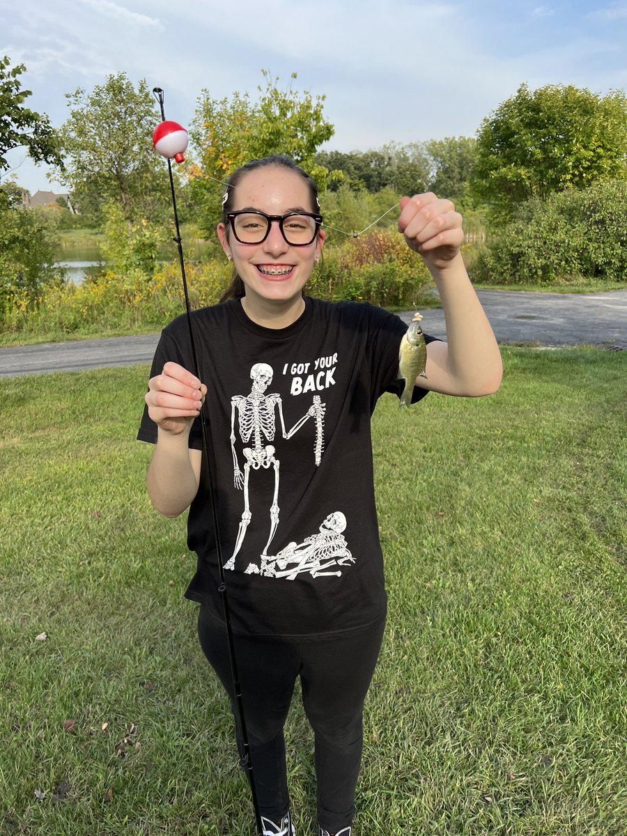 Congratulations to a very special Brave Angler who caught her very first fish today!    Not only did she win the Great Shake last year,  she is now a officially a Brave Angler!   Her exact words were “I got one Mr. Kelly!  This is the greatest day of my life!”  #bebrave #asd4all
