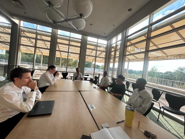 Mister Meeting with the Columbia College Cohort! We were blessed to have a visit from our very own, Dean of Education, Dr. West! Happy Wednesday from the Misters! #ccthatsme