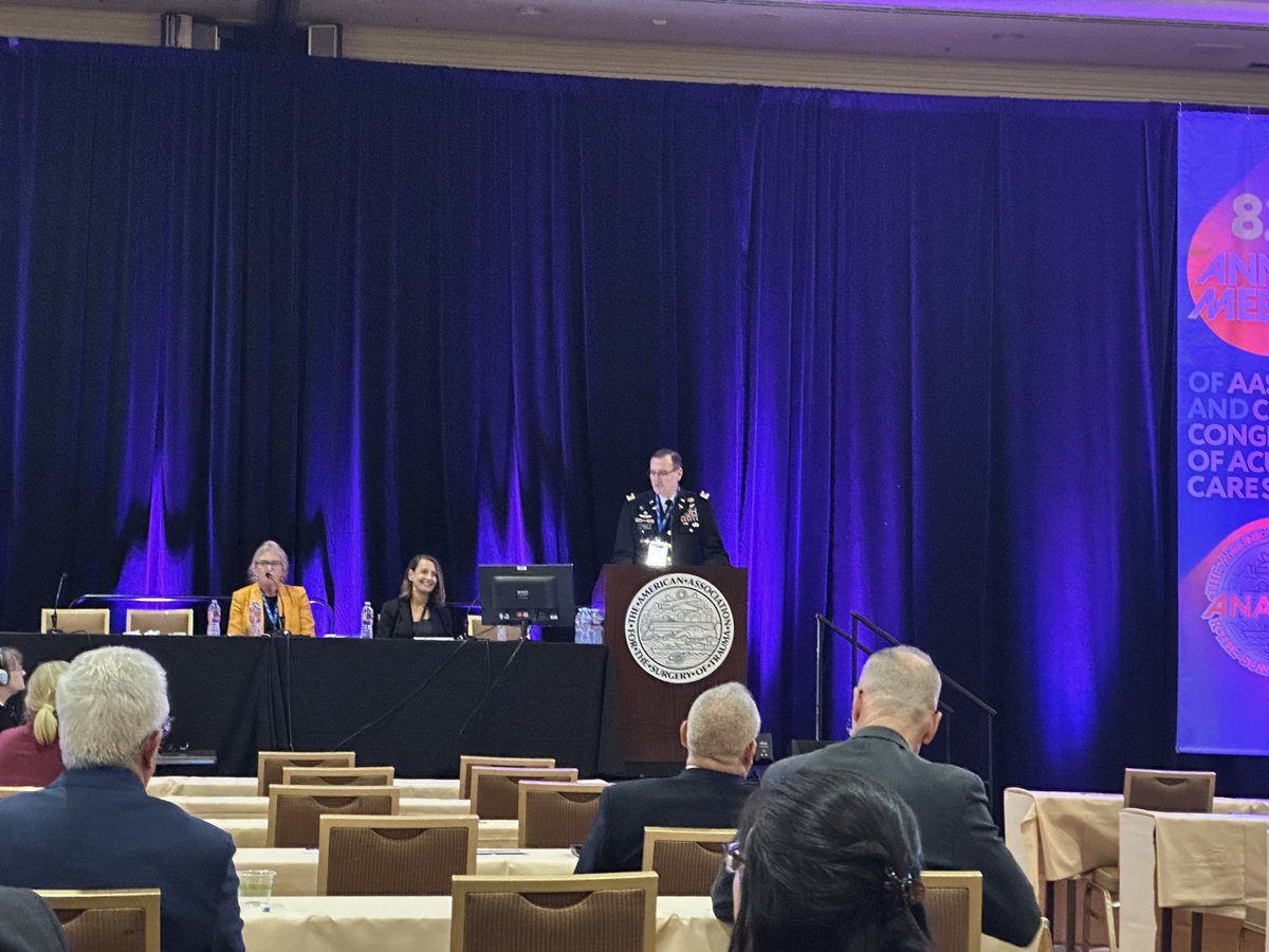 Jasmeet S Paul, MD, FACS 🟧 (@jspaultraumadoc) on Twitter photo Another excellent #AAST2023 presentation by <a href="/UNM_Surgery/">UNM General Surgery</a> PGY 4 resident Andrew Fisher <a href="/fisherad1/">Andrew D. Fisher</a>
Keep an eye on this future star, applying for SCC fellowships soon Another excellent #AAST2023 presentation by <a href="/UNM_Surgery/">UNM General Surgery</a> PGY 4 resident Andrew Fisher <a href="/fisherad1/">Andrew D. Fisher</a>
Keep an eye on this future star, applying for SCC fellowships soon