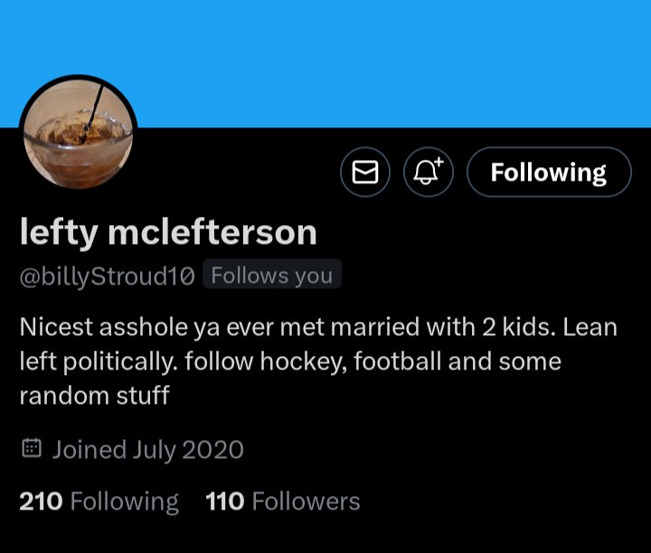 Hey everyone my friend Lefty @billyStroud10 has been on here resisting for 3 years and would really like to make some new connections, could you please help him out with a follow? He will follow back all resisters after vetting 💙