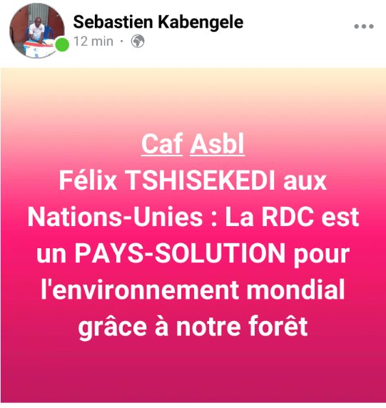 Bravo, le digne fils de la 🇨🇩 et véritable panafricaniste @fatshii13 pour le discours magistral au sommet des Nations-Unies ✌️. La nation entière est fière d'avoir un Président super déterminé à la défendre.