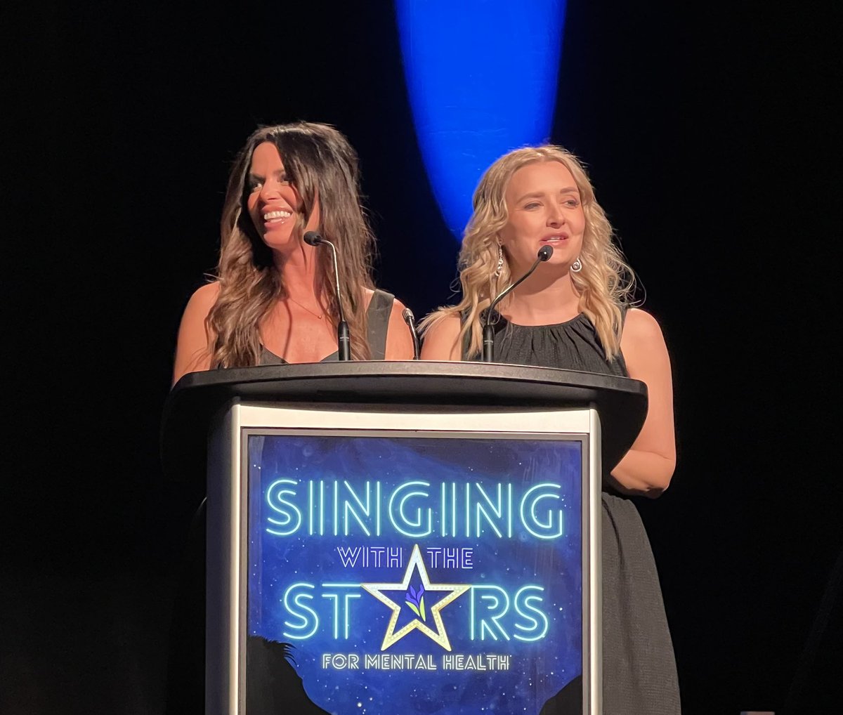 JeffRogstadCTV's tweet photo. Great start to the inaugural “Singing with the Stars for Mental Health” at @tcu_place with Hosts, @c95shauna &amp; @ROCK102TWITS Sheri Ebert . #yxe #SWTS-YXE https://t.co/4qRsQW3PYb