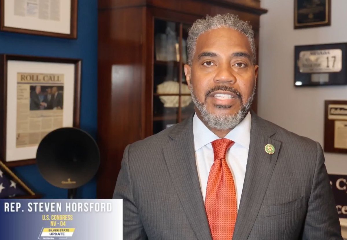 ProgressForNV's tweet image. Thanks so much to @RepHorsford for being a part of our #SSU event tonight and discussing the importance of the #ClimateImpact on our state. Come join us LIVE at youtube.com/watch?v=dX9ZKx… to join the discussion!