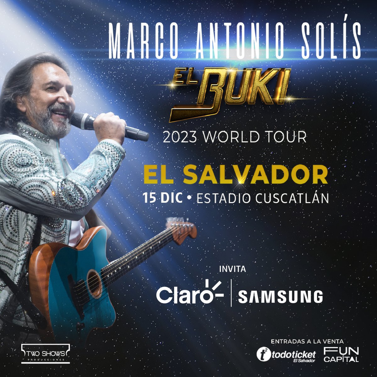 ¿Quién se va a ir ver a <a href="/MarcoASolis/">Marco Antonio Solís</a> con nosotros? 🤩🎄. 

A COMENTAR COMO LOCOS SI QUIEREN QUE LES REGALEMOS UN PAR DE ENTRADITAS DOBLES: “ CLARO QUE QUIERO IR” utilizando el #ConciertoClaroYSamsung🤭🤭😎😎😎😎😎😎😎